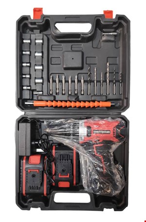 دریل و پیچ گوشتی شارژی CHENTIANXIA با دو باتری 21 ولت