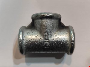 سه راه مساوی گالوانیزه سایز 1/2 اینچ