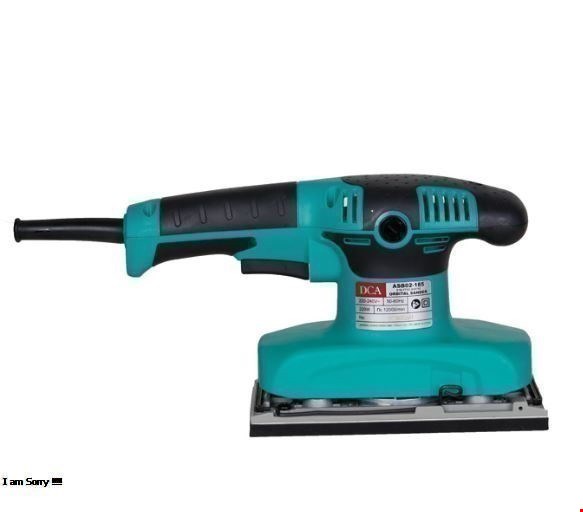 سمباده لرزان متوسط 185×93 میلیمتر220وات برند DCA مدلASB02-185