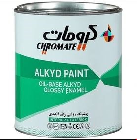 رنگ روغنی کرومات سفید براق نیم کیلویی